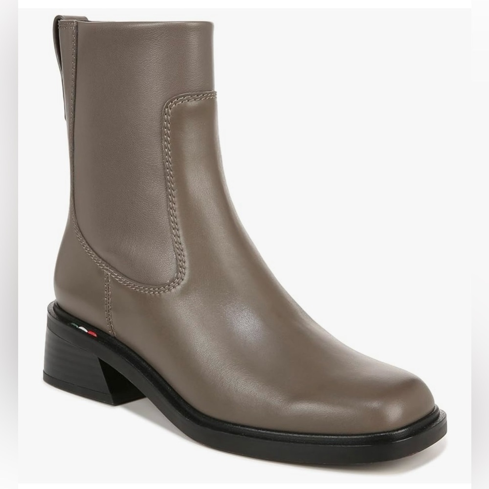 FRANCO SARTO Brown-Shadow Ankle Boots Women’s US Size 8 1/2